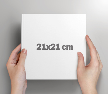 Výroba fotoknihy 21x21 cm | Biely motív