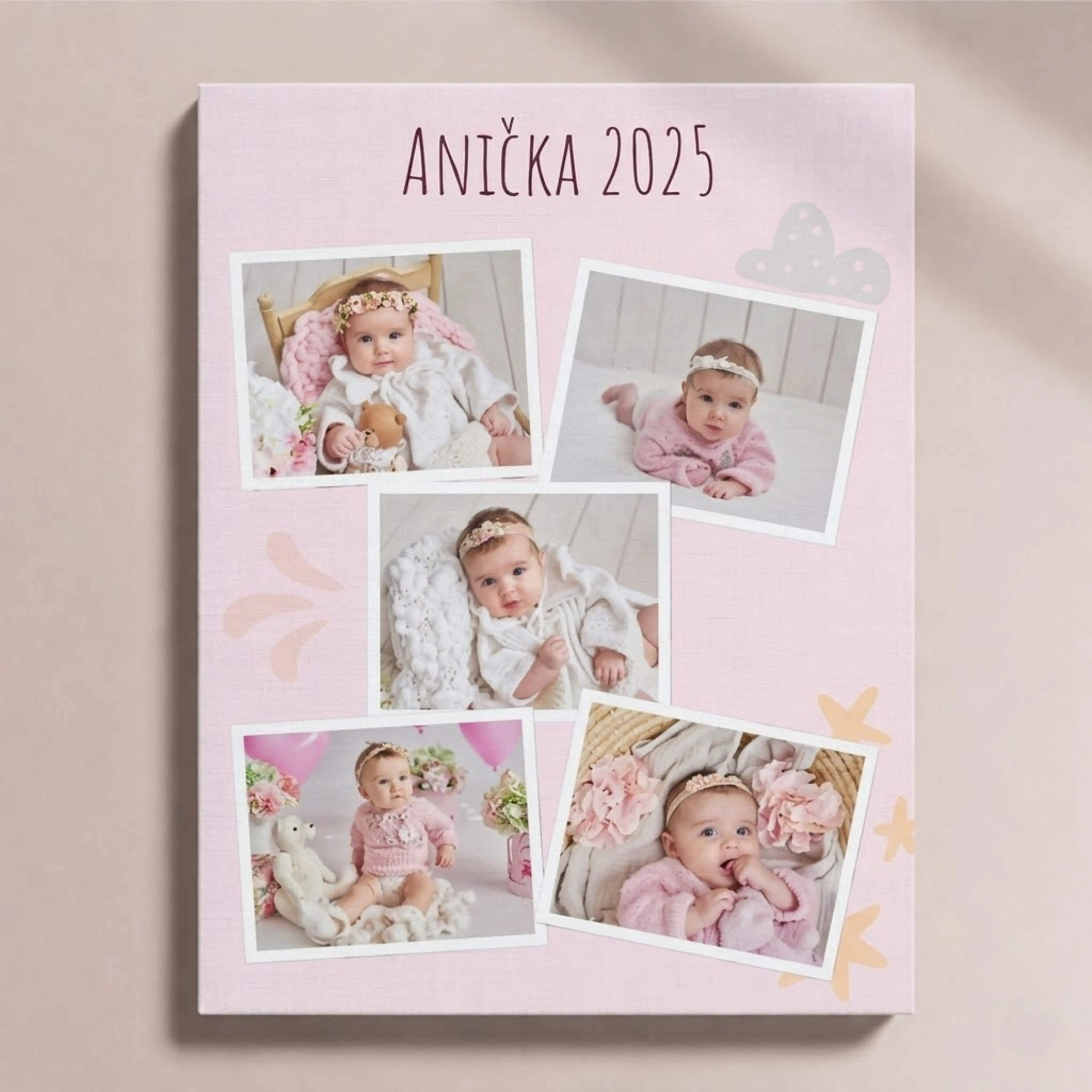Koláž / časová os - Baby koláž 2