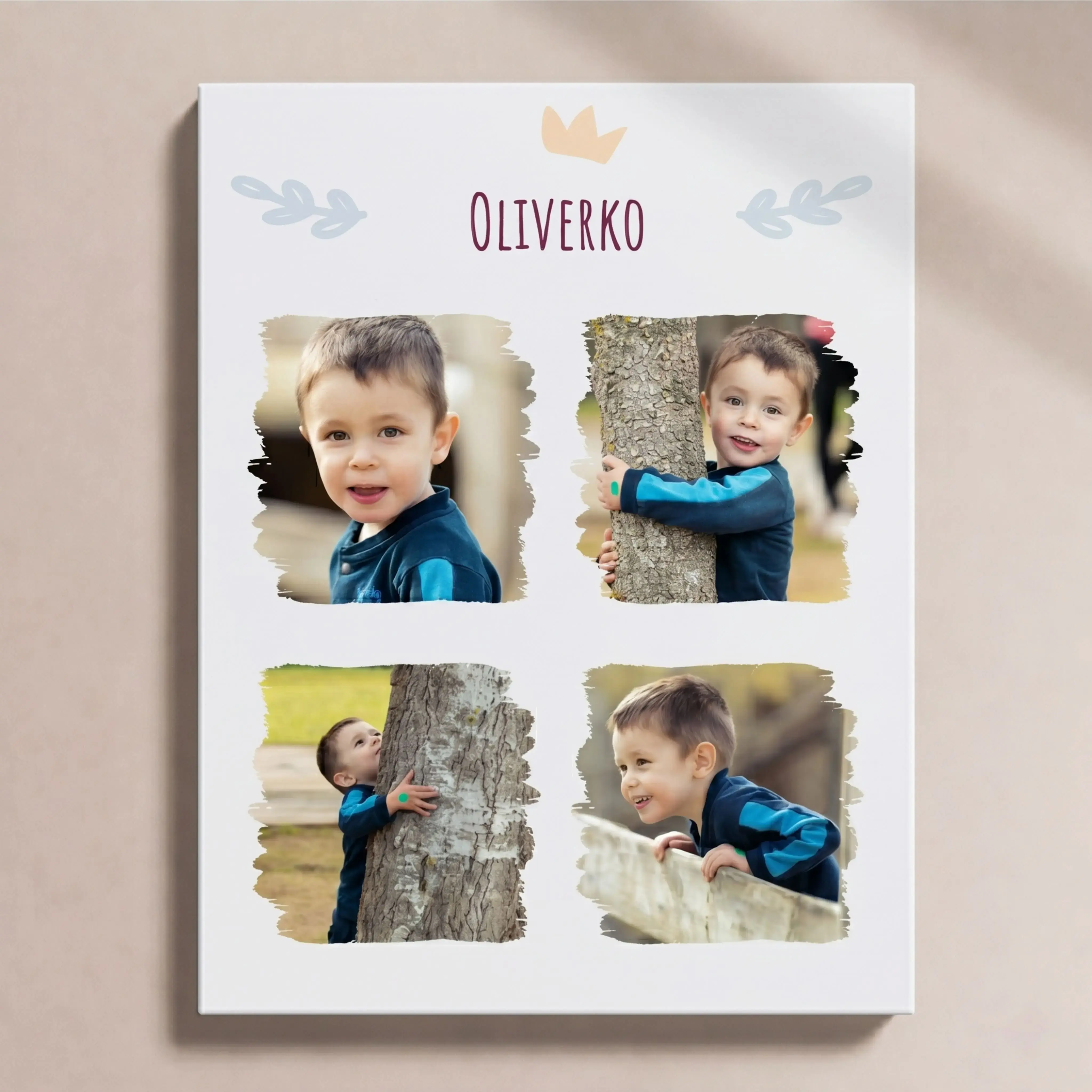 Koláž / časová os - Baby koláž 3