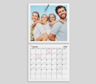 Exkluzívny dvojdielny kalendár 30 x 30 cm 