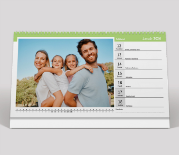 Stolový kalendár 1- týždenný Farebný