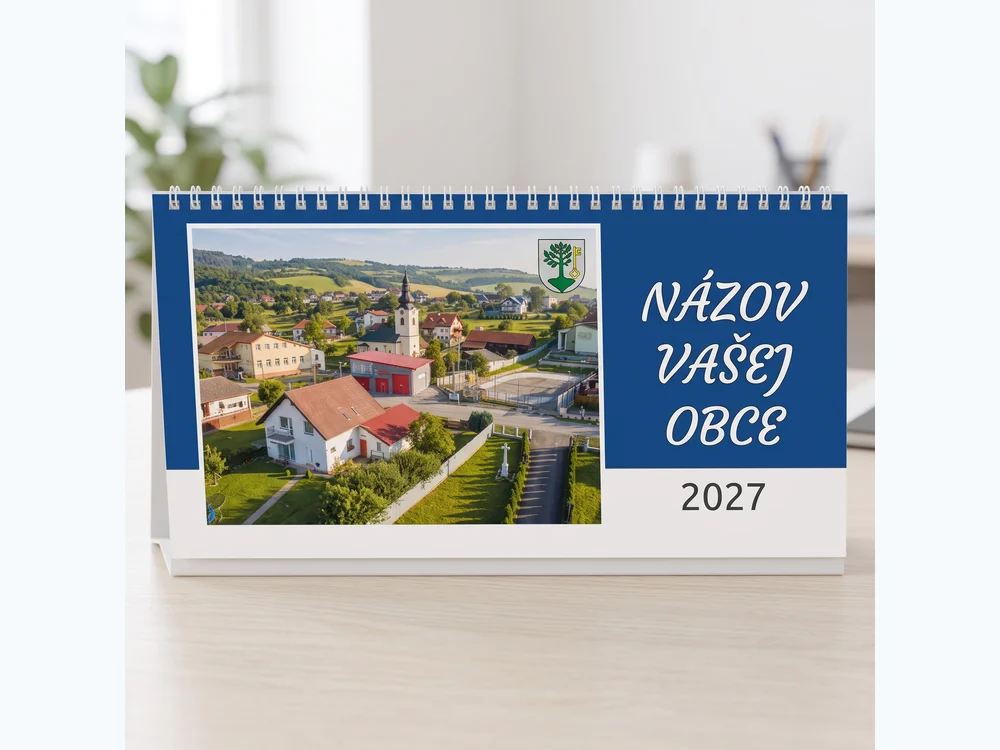 Stolní týdenní kalendář pro obec