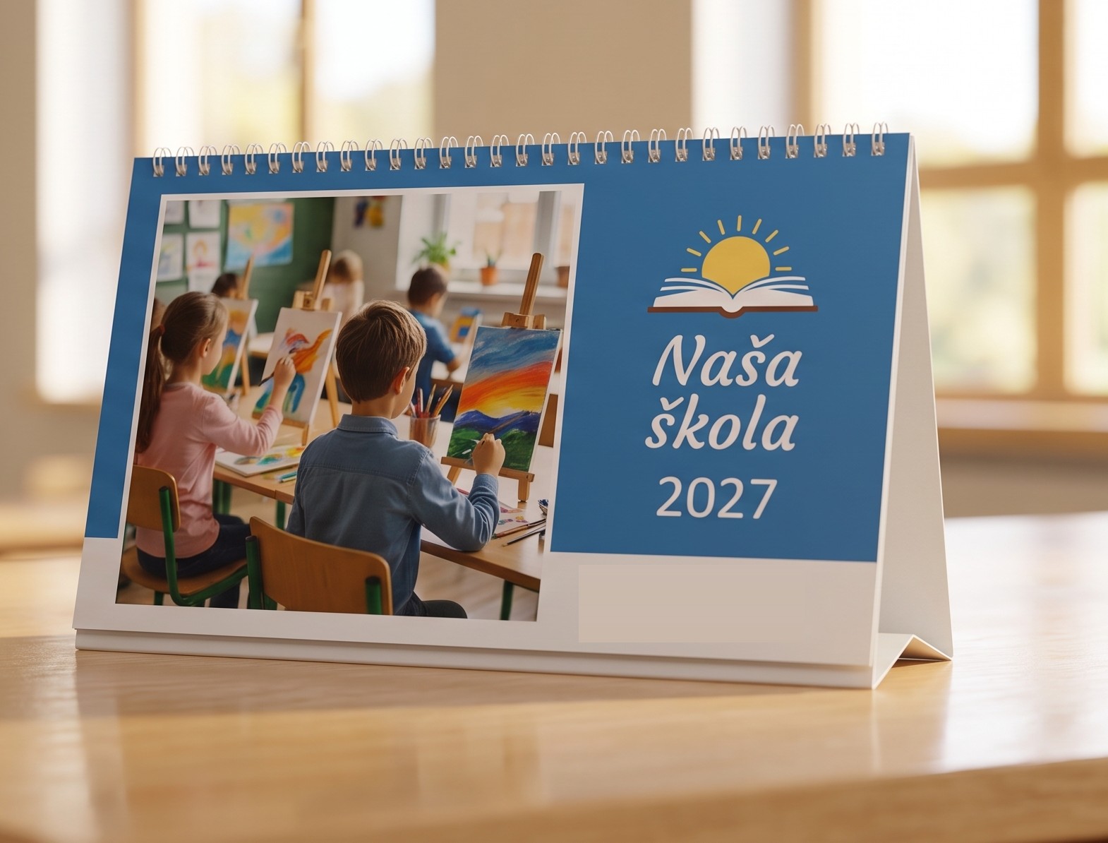 Školský stolový týždenný kalendár