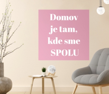 Texty na stenu